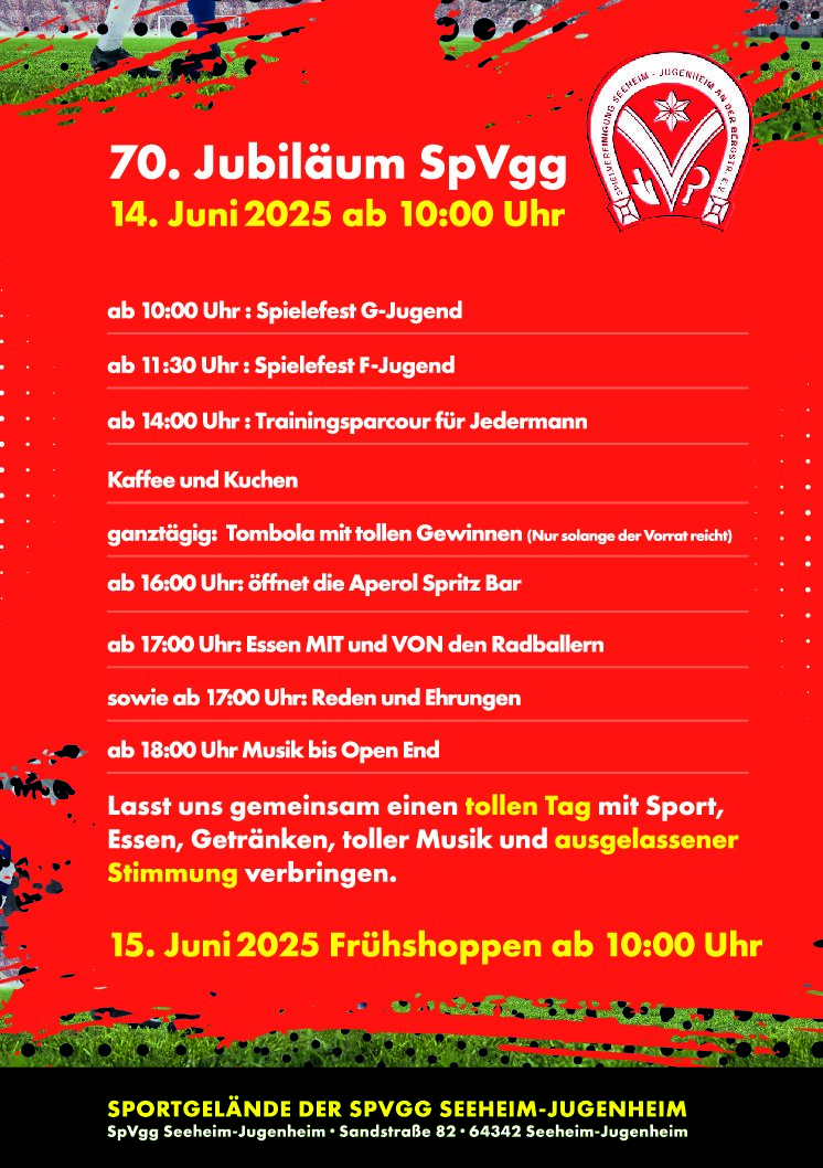 70. Jubiläum SpVgg
